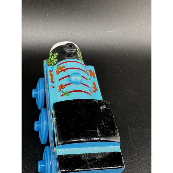 Mud Covered Thomas The Train Wooden Railway Vtg 2003 Learning Curve Engine - Picture 5 of 13